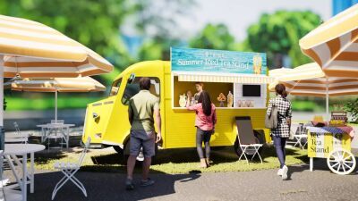 今年も開催！午後の紅茶の体験イベント「夏のアイスティースタンド」が東京・下北沢の下北線路街 空き地にて2025年7月25日 (金) から8月3日 (日) の10日間開催