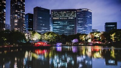 【花紅柳緑＠浜離宮恩賜庭園レポート】「浜離宮の自然×光×音楽」都会の中の非日常を味わえる一夜限りの幻想的イベント