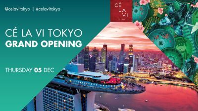シンガポールのマリーナベイ・サンズのレストランが日本初上陸！東急プラザ渋谷に「CÉ LA VI TOKYO」がオープン！