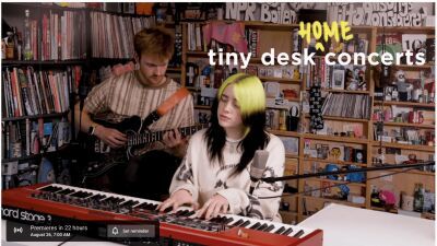 Billie Eilish（ビリー・アイリッシュ）、本日23時に「Tiny Desk Concerts（タイニー・デスク・コンサート）」動画がプレミア公開！