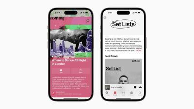Apple Musicにセットリストを見たりチケット購入ができる「セットリスト」、Apple Mapsにはライブ会場やナイトクラブが検索できる「Apple Music Guide」機能が追加