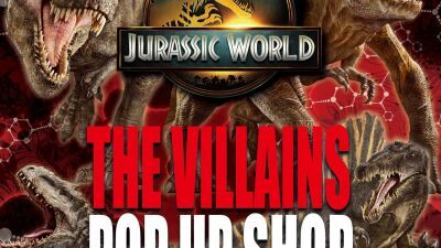 「ジュラシック・ワールド」シリーズの“最恐恐竜”たちをフィーチャーしたPOP UP ショップが西武福井に８月13日 (木)～24日 (月) に登場、化石掘り体験も