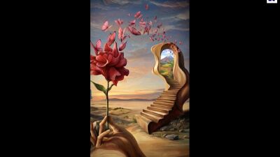 「Tomorrowland 2026」レストランに展示されていた今年のテーマ「Consciencia」を表現した6連作のうちの絵画2点が盗難に——1点は盗んだカップルが返還、もう1点は未だ行方不明
