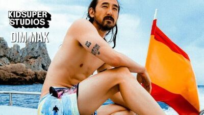 【Steve Aoki（スティーヴ・アオキ）】KIDSUPER x DIM MAKの水着が超おしゃれ