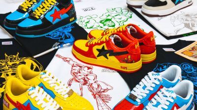 「A BATHING APE®（ア ベイシング エイプ）」と米コミック出版社「MARVEL（マーベル）」が再びタッグを組み珠玉のカプセルコレクションをリリース！