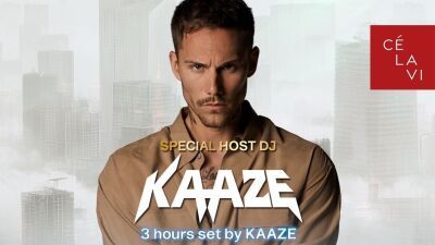 渋谷の街が白に染まる！「HOT WHITE PARTY」が10月2日 (金) 渋谷CÉ LA VI SKY MUSIC TERRACEで開催、スペシャルホストDJとしてKAAZE (ケーズ) が登場！