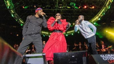 ローリン・ヒルとワイクリフ・ジャンが英国で28年ぶりに共演、Fugees (フージーズ) の新曲の可能性を「Absolutely (絶対に)」と示唆
