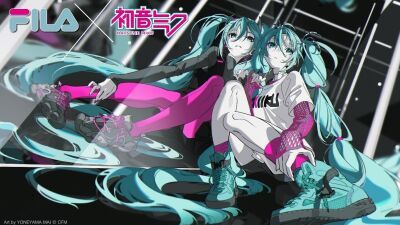 「初音ミク」とイタリア発祥の韓国スポーツブランド「FILA」がコラボ！４種のコラボスニーカー発表、8月12日〜FILA公式オンラインストア等で予約開始