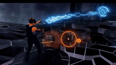 これはプレイしてみたい！EDMに合わせてノリノリでガンシューティングするVRゲーム「Audica」