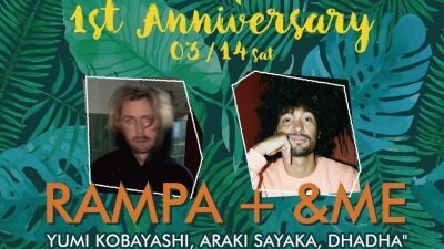 渋谷WOMBの人気パーティー「Bump_」が１周年を記念するアニバーサリーイベントを開催、RAMPA + &MEの来日が決定！