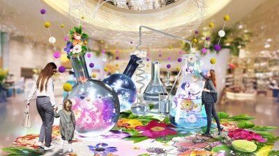 フラワーアート × 花の香りを楽しむ、ネイキッドが手掛ける「有楽町イトシア」15周年記念イベントが2022年10月8日 (土) から開催