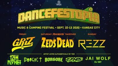 【DANCEFESTOPIA】米・カンザスシティで早くも9月にビッグフェスが開催決定、Griz、Zeds Dead、Rezz、G Jones、Subtronics、Troyboiらが出演予定