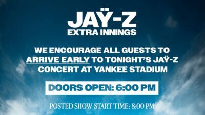 【まとめ動画はこちらから】リアーナ、エミネム、ファレル・ウィリアムスら豪華ゲストが出演！Jay-Z (ジェイ・Z) が米NYで開催の「JAŸ-Z Extra Innings」3夜連続公演の動画が公開
