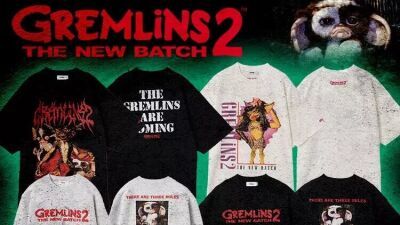 atmos (アトモス) のアパレルラインと40周年を迎える映画『GREMLINS (グレムリン) 』がコラボ、Tシャツなどをオンライン＆店舗で販売