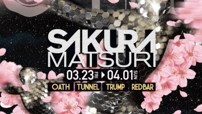 OATH、TUNNEL、TRUMP TOKYOなど渋谷の人気４店舗合同企画【桜まつり】が回遊イベントとして今年も開催決定