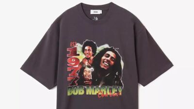 レゲエ界の神様BOB MARLEY (ボブ・マーリー) の足跡を描いた新作映画「ONE LOVE」公開記念、「atmos」とのコラボTシャツが6月3日 (月)より受注販売開始
