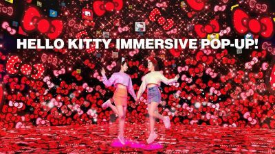 ハローキティ50周年記念、完全没入体験イベント「HELLO KITTY IMMERSIVE POP-UP!」がSHIBUYA TSUTAYAにて 9月6日 (金) 〜9月16日 (月・祝) に開催決定