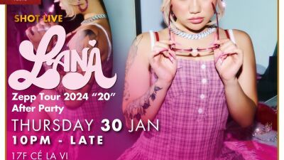 Forbes JAPANも注目！ギャルから圧倒的支持を得るラッパーLANA「Zepp Tour 2024 "20"」アフターパーティーを2025年1月30日渋谷CÉ LA VI TOKYOで開催