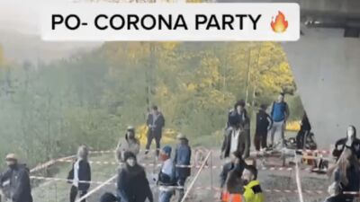 【未来予想図】「ソーシャルディスタンスを守ったフェス」のデモ版が開催、来場者はマス目に区切られた中で楽しく踊り狂う……!?【動画アリ】