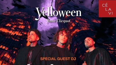 渋谷CÉ LA VI TOKYOにて10/30 (金) 開催「ヴーヴ・クリコ」のハロウィンパーティー「Yelloween」にLA発EDMトリオCheat Codes (チート・コーズ) が出演決定
