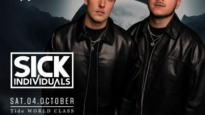 先日Alesso (アレッソ) とのコラボ曲をリリースした大人気デュオSICK INDIVIDUALS (シック・インディビジュアルズ) が10月4日 (土) 東京・新宿Tide Tokyoに登場！