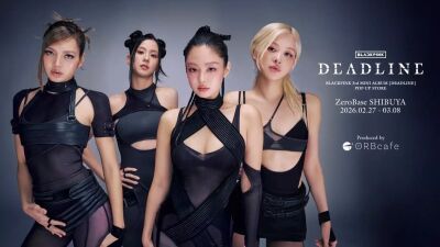 BLACKPINK (ブラックピンク) 待望のミニ・アルバム『DEADLINE』リリース記念公式POP-UP STOREが渋谷に期間限定オープン、2026年2月27日 (金) から