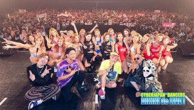 MITOMI TOKOTO率いるCyberJapan Dancers、Go Go Dancersとして世界初ライブ公演