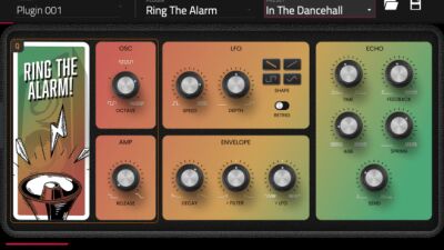 AKAI (アカイ)、トラックにサイレンやシンセエフェクトを注入する "ダブサイレン" のプラグイン「RING THE ALARM!」をリリース