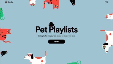 Spotifyがペット用のプレイリストを作成してくれるサービスを発表！