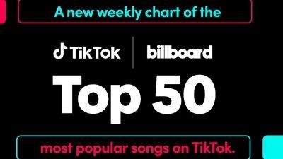 米国で最も権威のある音楽チャート Billboard (ビルボード) がTikTokトップ50のランキング『TikTok Billboard Top 50』をスタート