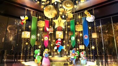 「スーパーマリオ」シリーズに登場するキャラクターたちが丸の内エリアを彩る！「MARUNOUCHI BRIGHT HOLIDAY 2024」2024年11月14日 (木) より開催