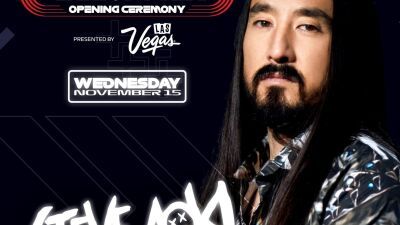 Steve Aoki (スティーヴ・アオキ) 、Thirty Seconds To Mars (サーティー・セカンズ・トゥ・マーズ) と共にF1ラスベガス開会式で公演決定