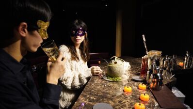 ハロウィンに誘われなかった人の駆け込み寺...!? ぼっちで渋ハロを楽しめるお一人さま限定BAR『pinx』にてハロウィン限定イベントを開催！