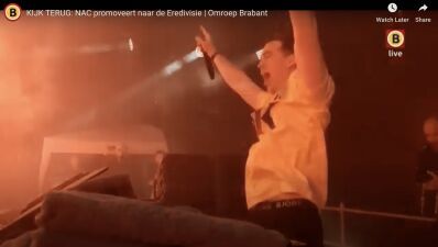 Hardwell (ハードウェル) 、愛する故郷のサッカーチームのエリートサッカーリーグへの昇格を祝い超スペシャルなハードスタイルフルセットを披露、地元感溢れる映像は必見