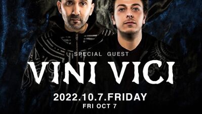 イスラエルの最強トランスデュオVini Vici (ヴィニ・ヴィチ) 、10月7日 (金) に来日公演決定！ 秋空の渋谷TK  NIGHTCLUBを熱狂と混沌の渦へ引き込む…!!