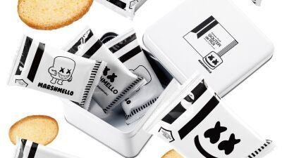 Marshmello (マシュメロ) とガトーフェスタ ハラダのめちゃくちゃ美味しいサクサクのラスク「グーテ・デ・ロワ」が謎コラボ、限定缶入りラスクが店舗＆ネット販売スタート