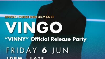 ラッパーのVingo (BAD HOP) 、待望の1stソロアルバム『VINNY』リリースパーティーを6月6日 (金) 渋谷CÉ LA VI TOKYOにて開催決定