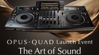【Pioneer DJ】プロフェッショナルオールインワンDJシステム 『OPUS-QUAD』 ローンチ記念イベントが7月14日 (金) 日本橋にて無料開催、Shinichi Osawaら出演
