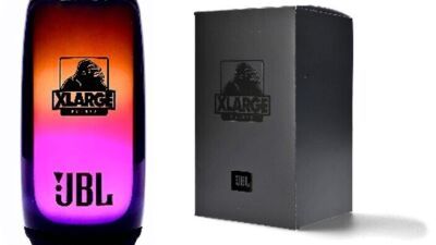 LEDで光るポータブルスピーカー「JBL PULSE 5（パルス5）」× 「XLARGE」期間限定コラボモデル登場、11/11 (金) ～11/13 (日) 渋谷パルコにてポップアップストアも