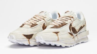錆（さび）ペイントが施された、NIKE × SACAIのコラボスニーカー「LDV Waffle」リメイクモデルがSTuREETから限定30足で販売、お値段は110,000円!!!