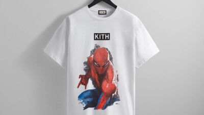 ニューヨーク発のスニーカーセレクトショップ「KITH」が、「スパイダーマン」60周年を記念したアニバーサリーコレクションを7月15日より販売！