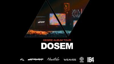 メロディックテクノ/ハウスシーンのレジェンドDOSEM (ドーセム) 、2月23日渋谷WOMB開催イベント「WEAVES」にて最新アルバムを掲げた来日公演が決定、21日には福岡公演も
