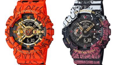 大人気の「G-SHOCK」に「ドラゴンボールZ」「ONE PIECE」２種類のコラボモデルが新登場！