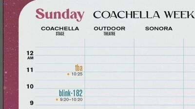 【Coachella 2023】二週目のフランク・オーシャンのキャンセルで、代打としてBlink-182、スクリレックス x フレッド・アゲイン x フォーテットが出演、ライブ配信は…!?