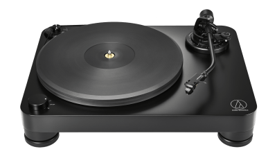 オーディオテクニカ、マッドブラックでクールなミニマルデザインのベルトドライブ方式ターンテーブル「AT-LP7X」を発表