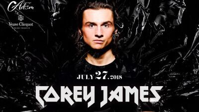 ADAM LOUNGE の人気パーティー・CLS に SIZE Records の Corey James が登場！
