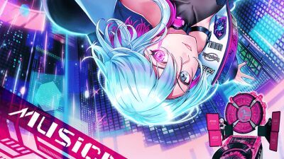 EDM、ポップス、アニメソング等で、スティックで楽器演奏感を楽しむタイトーの新作アーケード用ゲーム『MUSIC DIVER（ミュージック ダイバー）』12月1日から稼働開始