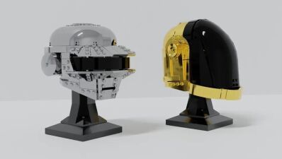 伝説的エレクトロニック・ミュージック・デュオのDaft Punk（ダフト・パンク）のヘルメットのLEGO作品、サポーターからの支持が高ければ公式に大量生産される可能性も…!?!?