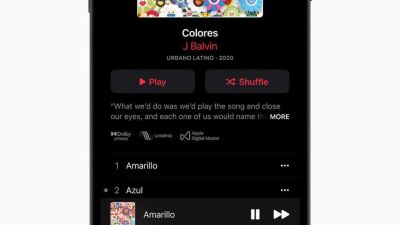 「Apple Music」サブスク利用者は無料であらゆる方向から音が聴こえるドルビーアトモス「空間オーディオ」と7500万曲以上のスタジオで録音したままの「ロスレスオーディオ」が利用可能に！