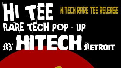 デトロイト発ゲットーテック・グループHiTech (ハイテック) 緊急来日、スペシャルTシャツ発売＆レセプションパーティーが原宿DOMICILE TOKYOで7月8日 (月) 開催、アーティストも来場